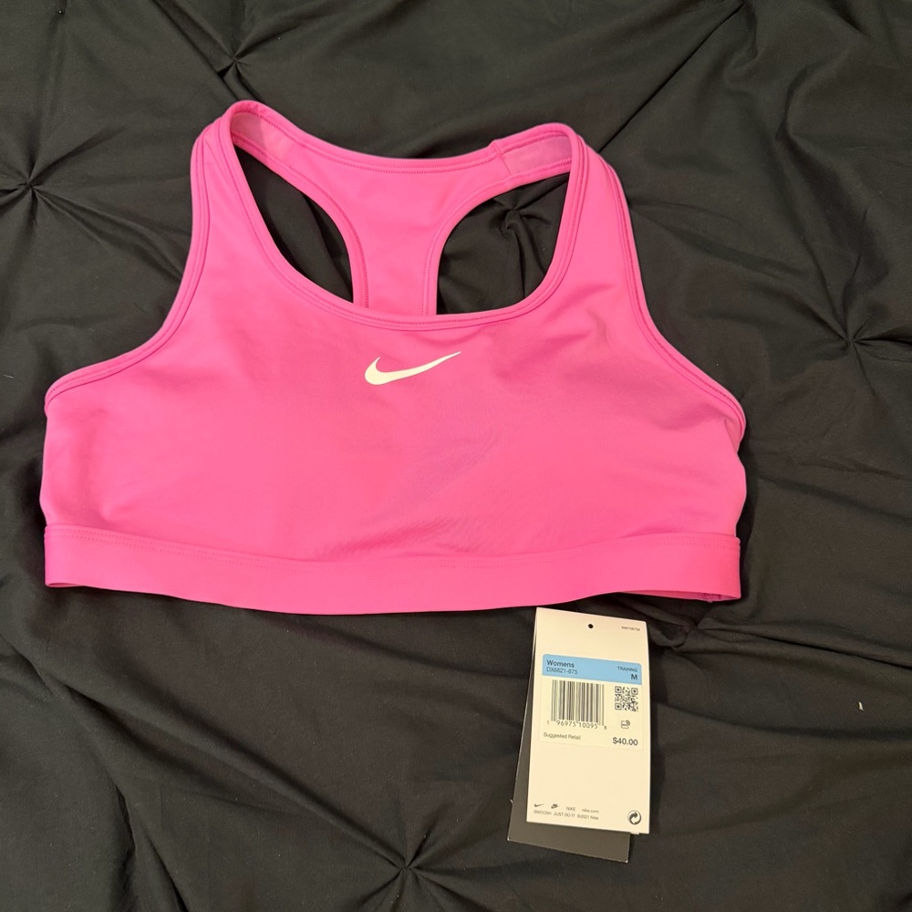 Nike Women's Vibrant Pink Sports Bra